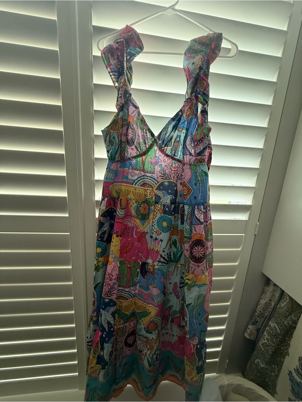 J Marie Women’s Multicolor Printed One-Piece Dress
